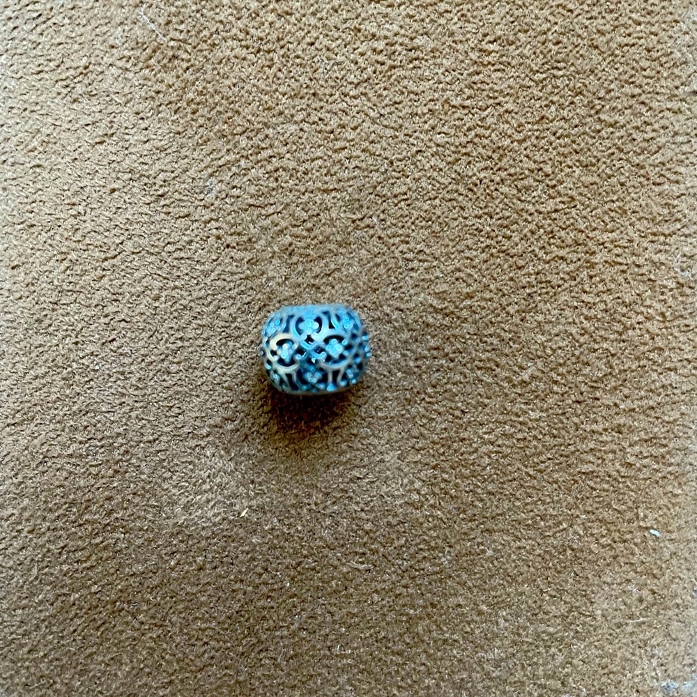Pandora charm  sterling silver .